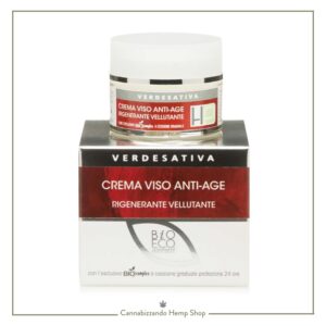 Da Verdesativa un'eccellente Crema viso antirughe rivitalizzante altamente efficace per dare energia alla pelle e migliorare la capacità di difendersi da secchezza, aspetto spento, linee sottili e altri segni visibili dell’invecchiamento.