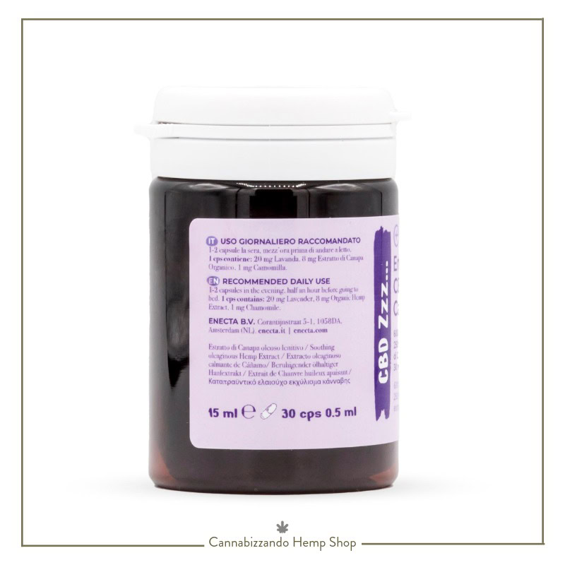 A base di estratto di canapa, lavanda e camomilla, le capsule per dormire CBNight sono una combinazione naturale progettata per favorire un riposo di qualità.