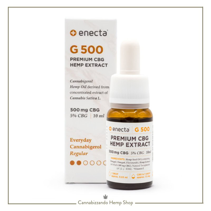 Enecta - Olio di CBG 5% Premium Hemp Extract