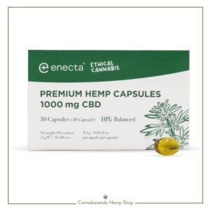 Le capsule di CBD Enecta sono la soluzione definitiva per chi desidera integrare i benefici della canapa nella propria routine con la massima semplicità.