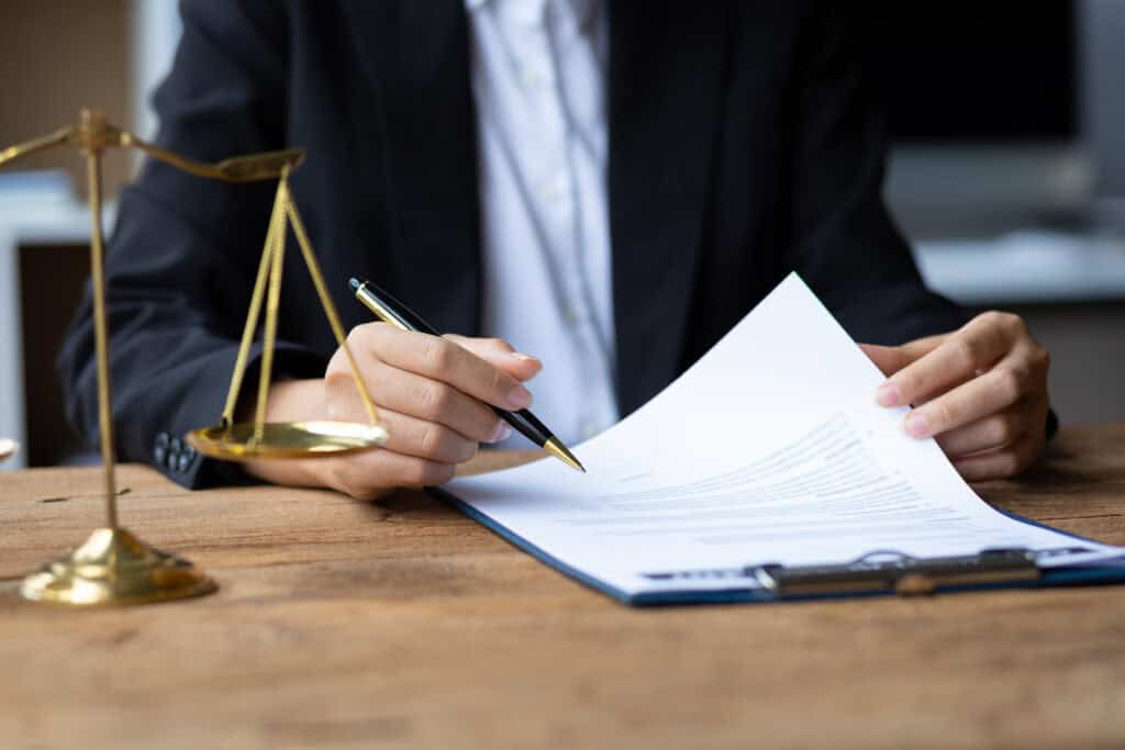 Legal document review and analysis for clients by experienced attorneys.