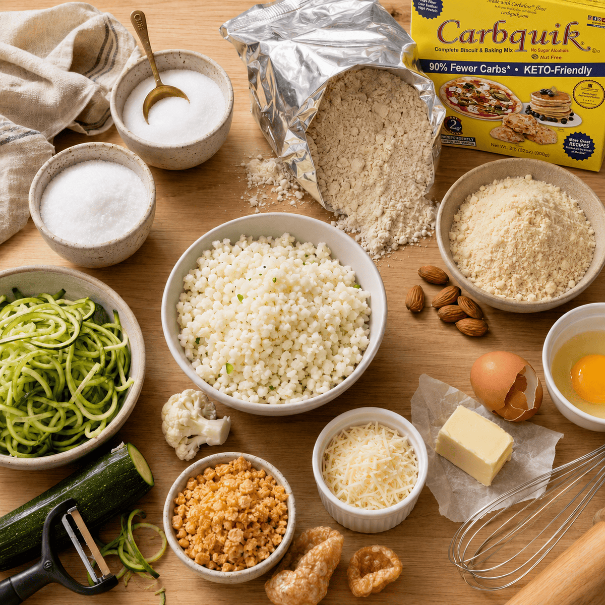Low Carb Ingredient Substitutes: What CarbOrNot Actually Uses 2 Low Carb Ingredient Substitutes: What CarbOrNot Actually Uses