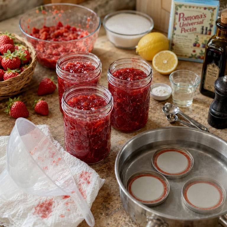zero sugar strawberry jam
