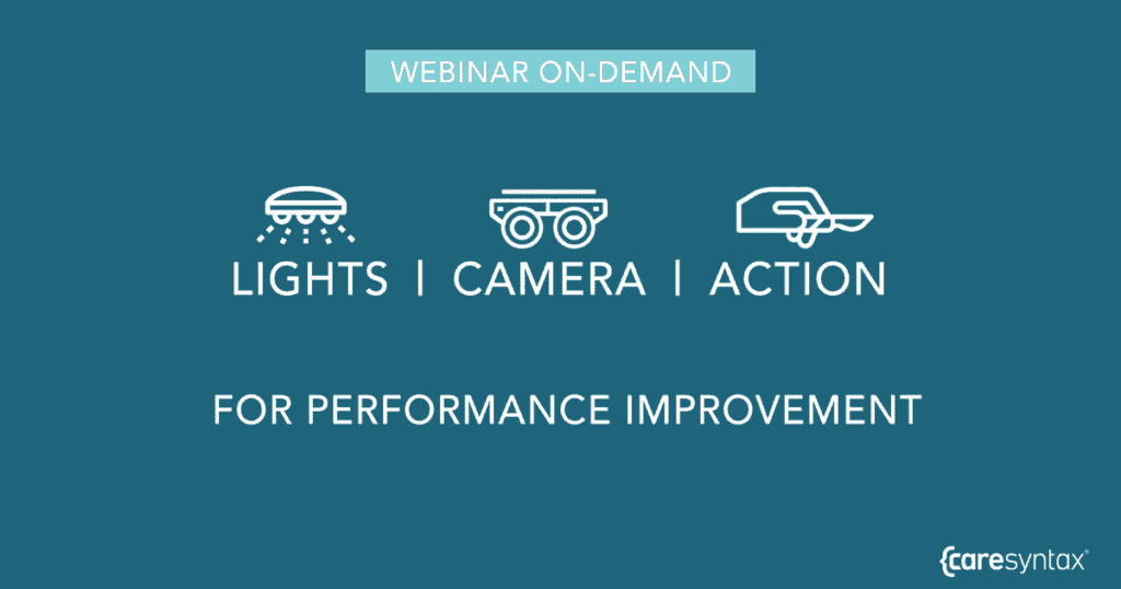 Lights, Camera, Action - for Performance Improvement