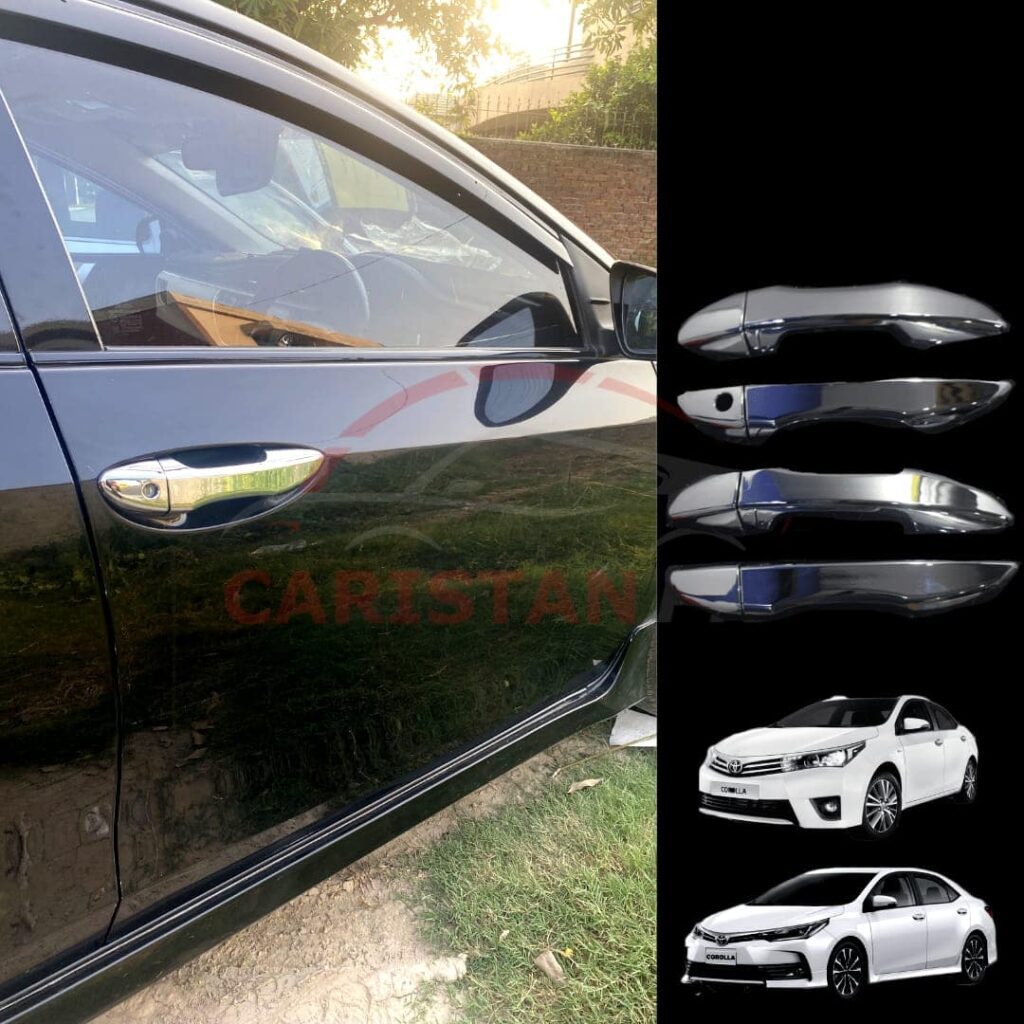 Toyota Corolla Chrome Door Handle Covers 2014-24