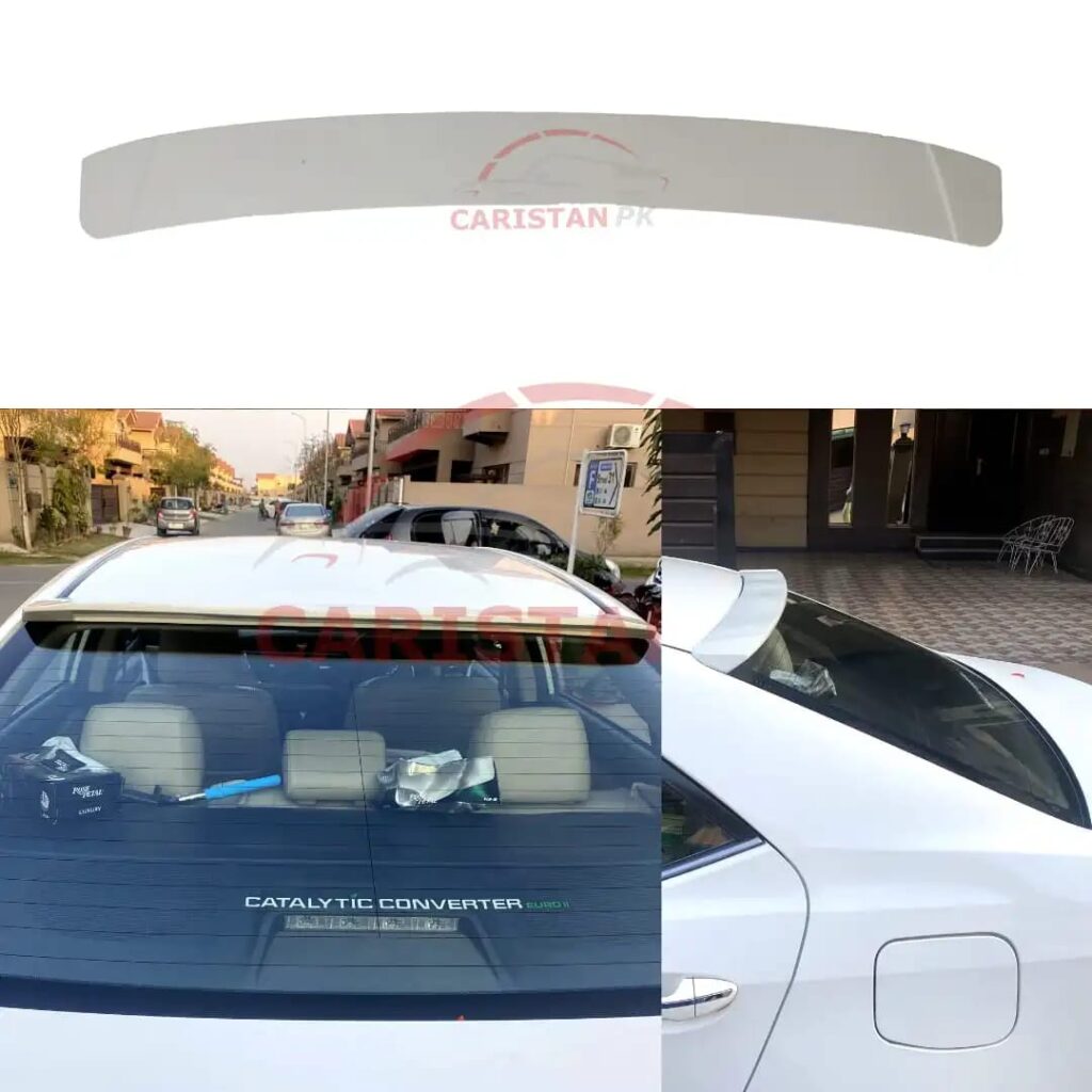 Unpainted Toyota Corolla Roof Spoiler TRD Design 2014-25