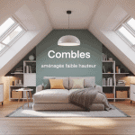 combles aménagés faible hauteur solutions astucieuses