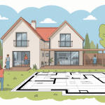 plan extension maison 40m2 illustration vectorielle maison et extension