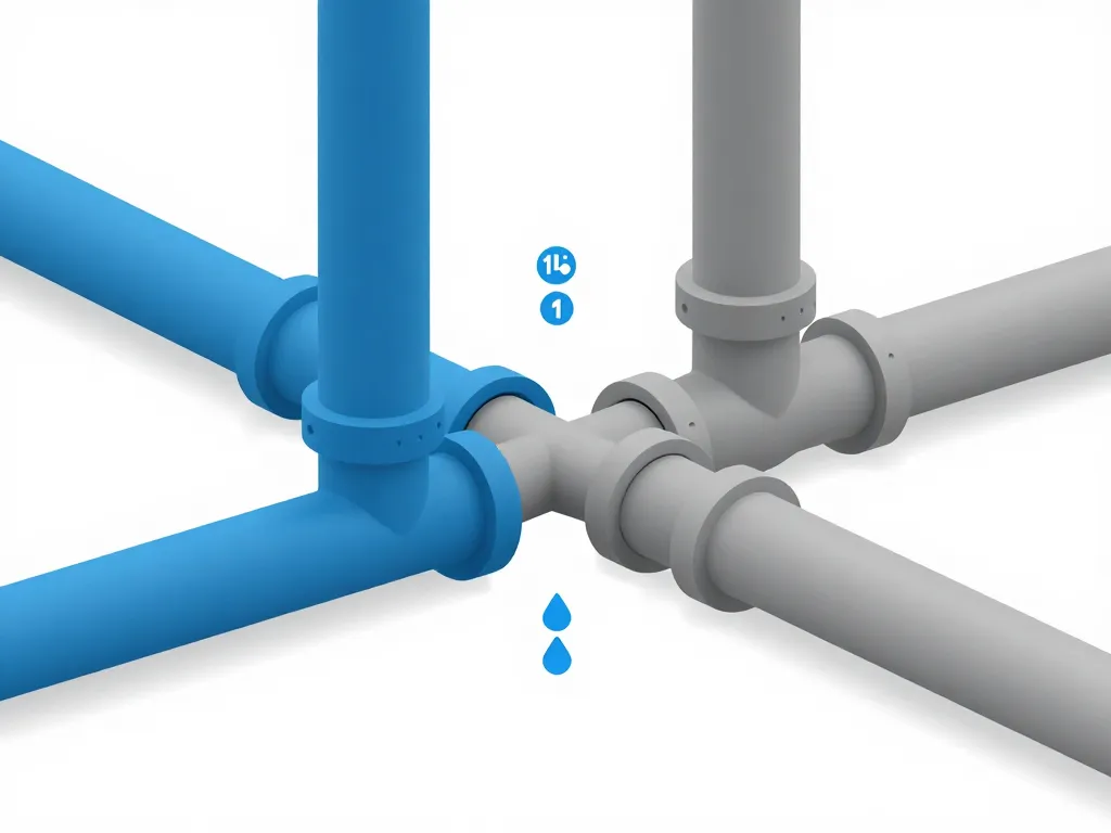 schéma plomberie 15 21 raccord diamètre