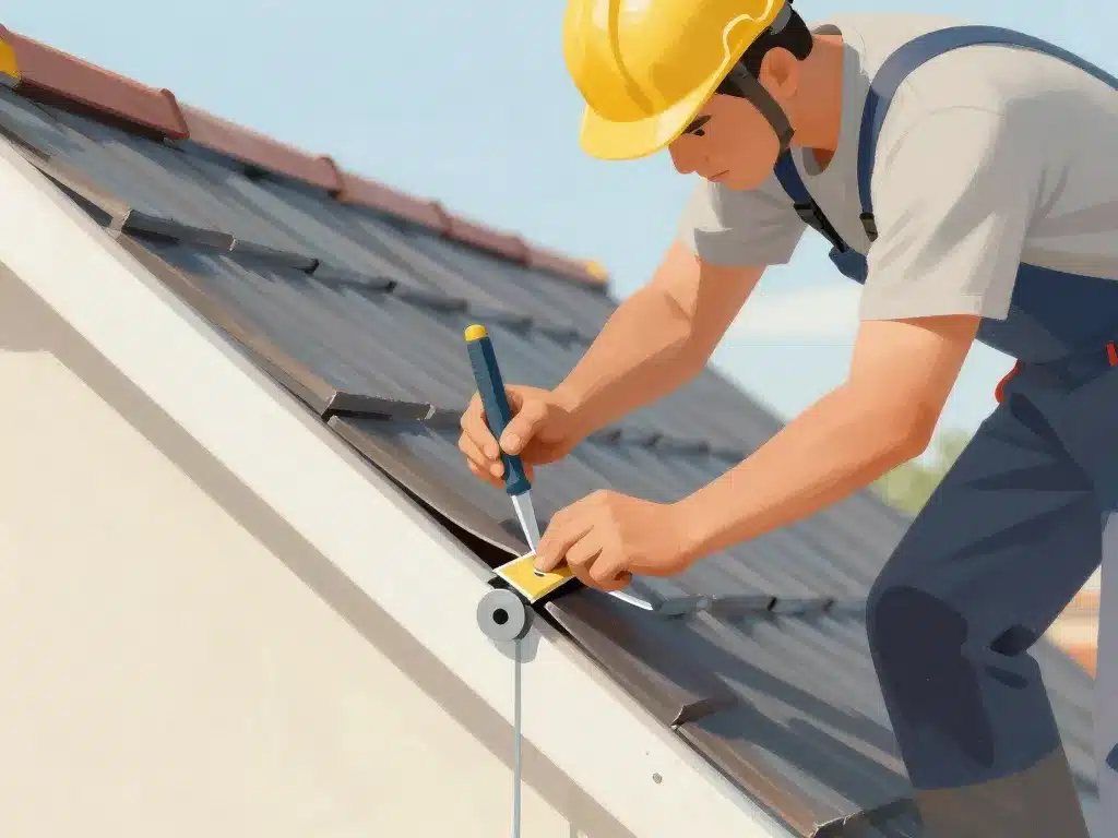 installation solin mur étape travail toiture