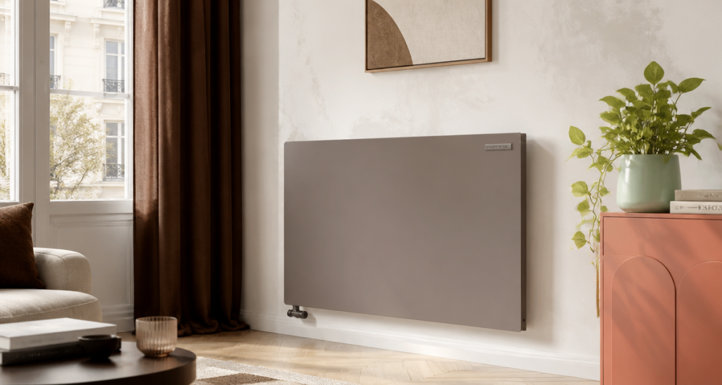 radiateur en acier pour chauffage central extra-plat salon