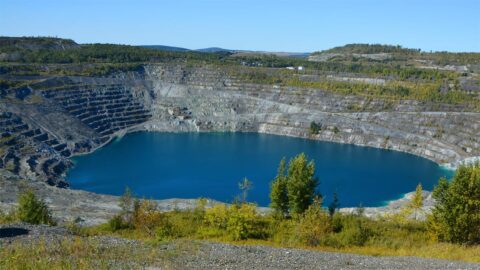 Image of the Jeffrey Asbestos Mine
