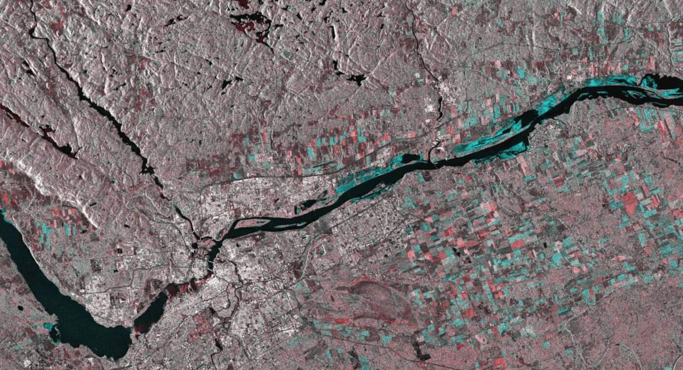 CATALYST Enterprise image showing floods in Ottawa