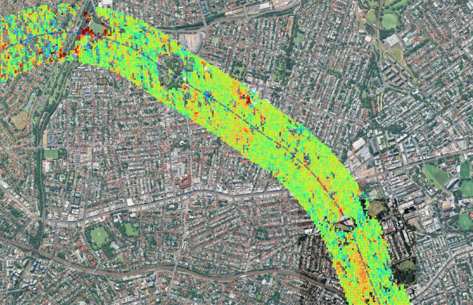 CATALYST INSIGHTS Ground Displacement Monitoring results