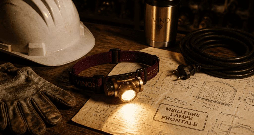 meilleur lampe frontale pour travailler sur établi chantier
