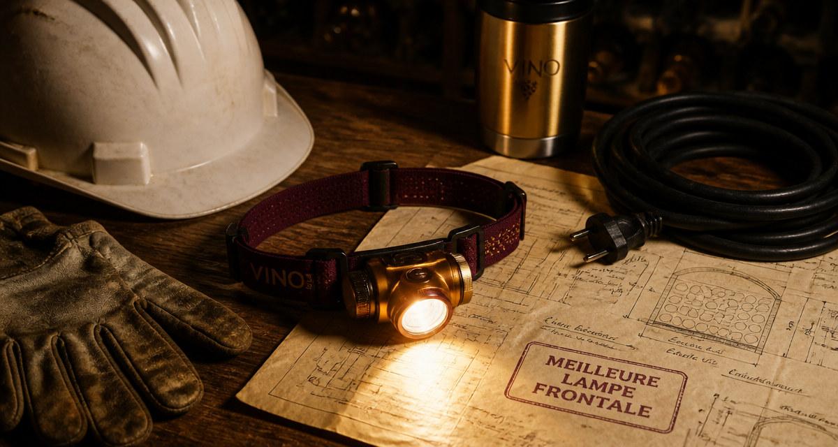 meilleur lampe frontale pour travailler sur établi chantier