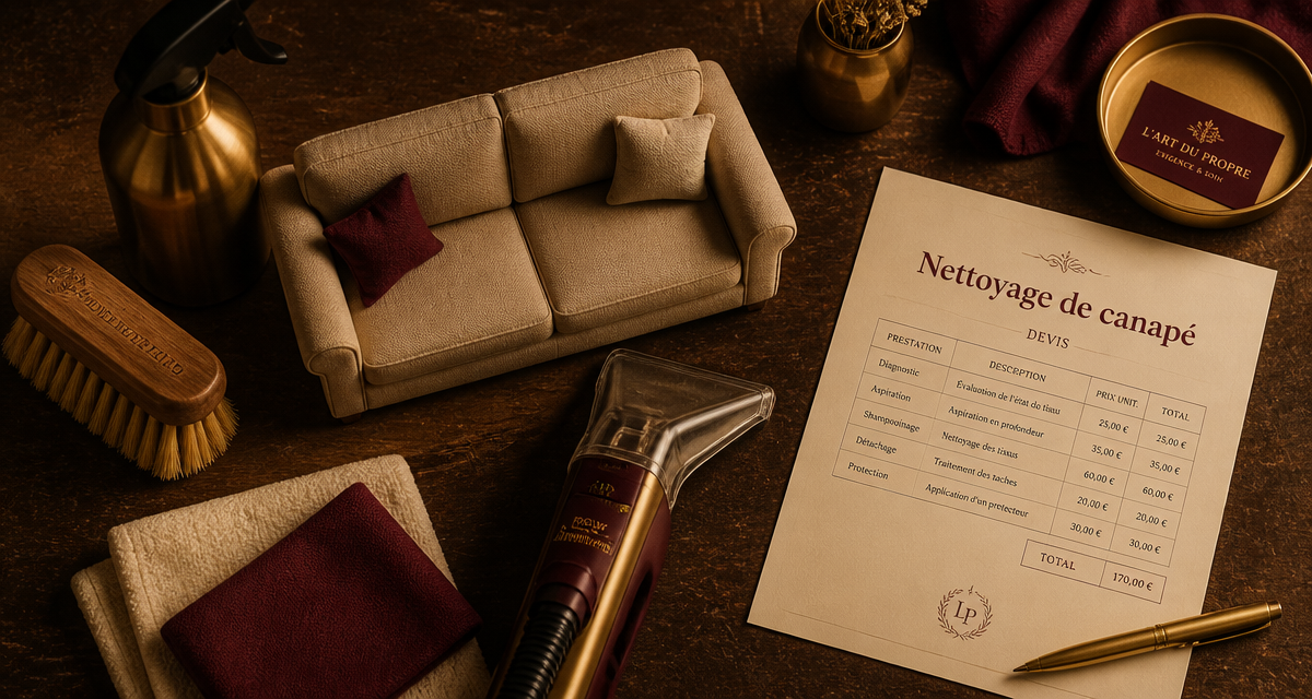 nettoyage canape prix accessoires et devis