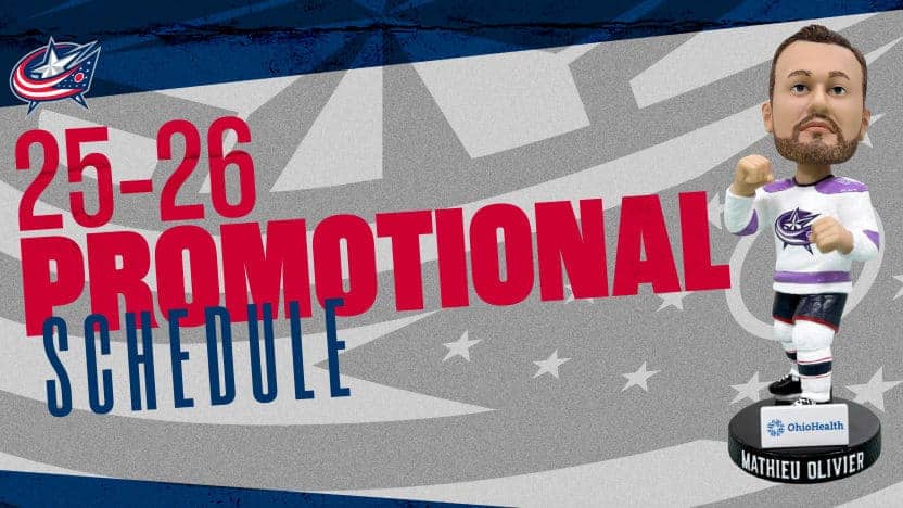 Blue Jackets unveil 25th Season theme nights and exclusive ticket packages