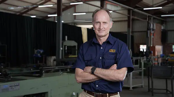 Greg Talbot, CEO of Tal-Tec, a South African manufacturer of livestock handling equipment.