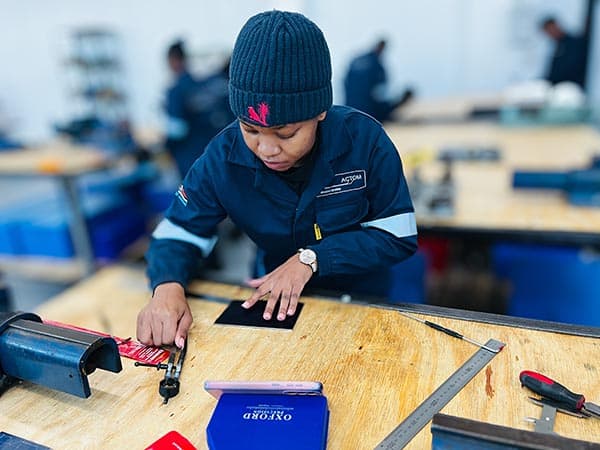 ACTOM opens new training centre for apprentices to help fill South Africa’s skills dearth.