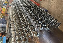 Industry first: Steinmüller Africa and eNtsa, used a hybrid application of FHPP and rotary friction welding to weld the nozzles to the headers.