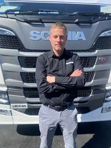Christian Håkansson, head of production at Scania South Africa.