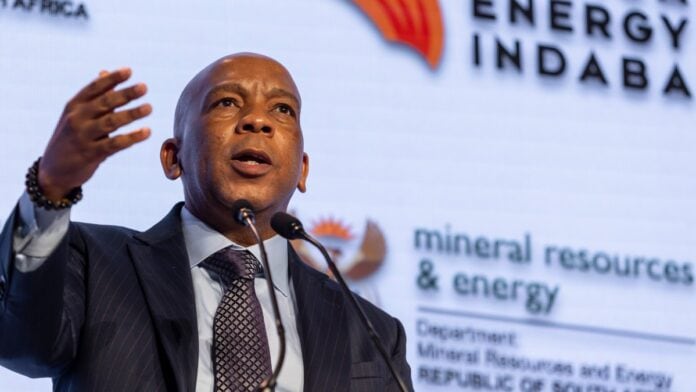 South Africa’s Minister of Electricity and Energy