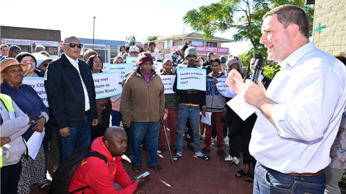 Cape Town electricity supply battle with Eskom over control of suburbs