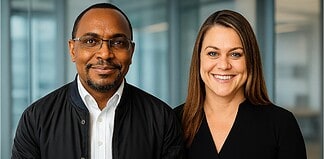 Simon Gathua and Leigh-Ann Revill (1)