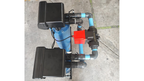 Allmech delivers rapid duplex water softening solution using Runxin ceramic valve