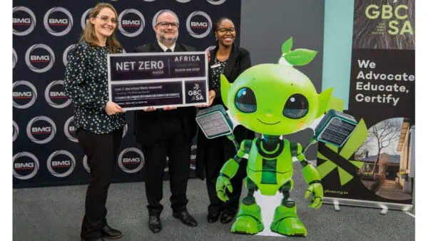 BMG achieves GBCSA Net Zero Waste Level 2 Certification through practical sustainability leadership