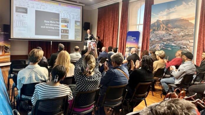 Alderman James Vos, Mayoral Committee Member for Economic Growth addresses the audience at a Learning Lounge knowledge sharing session 1