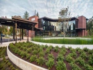 healthcare facility landscaping