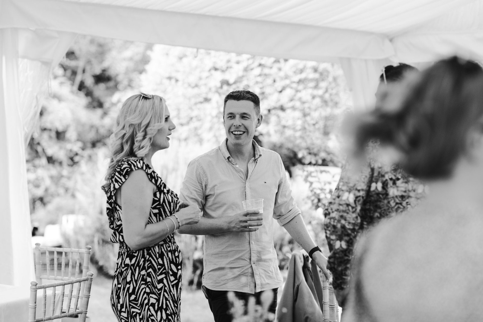 Events photographer London UK - wedding garden party venue Berkshire