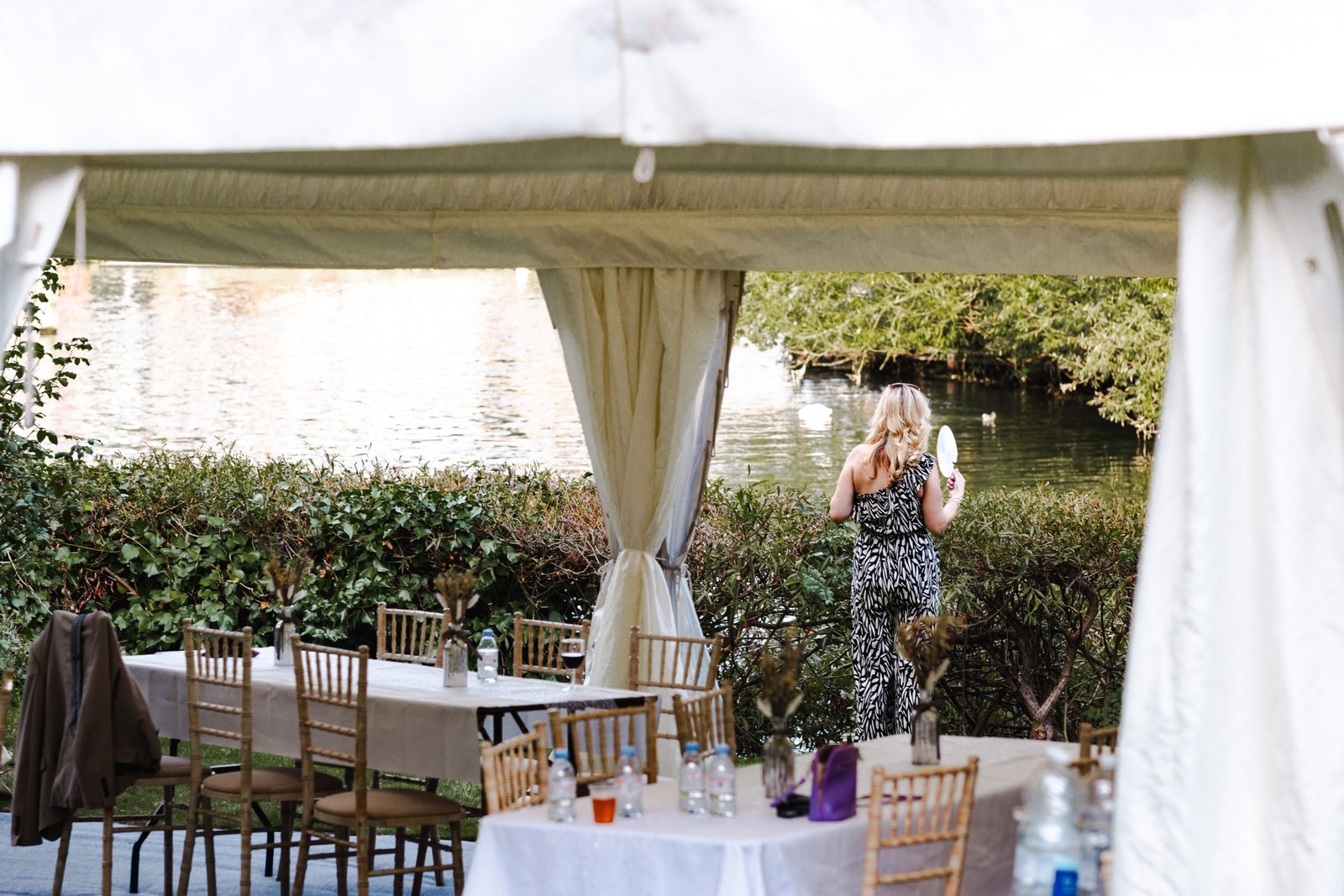 Events photographer London UK - wedding garden party venue Berkshire