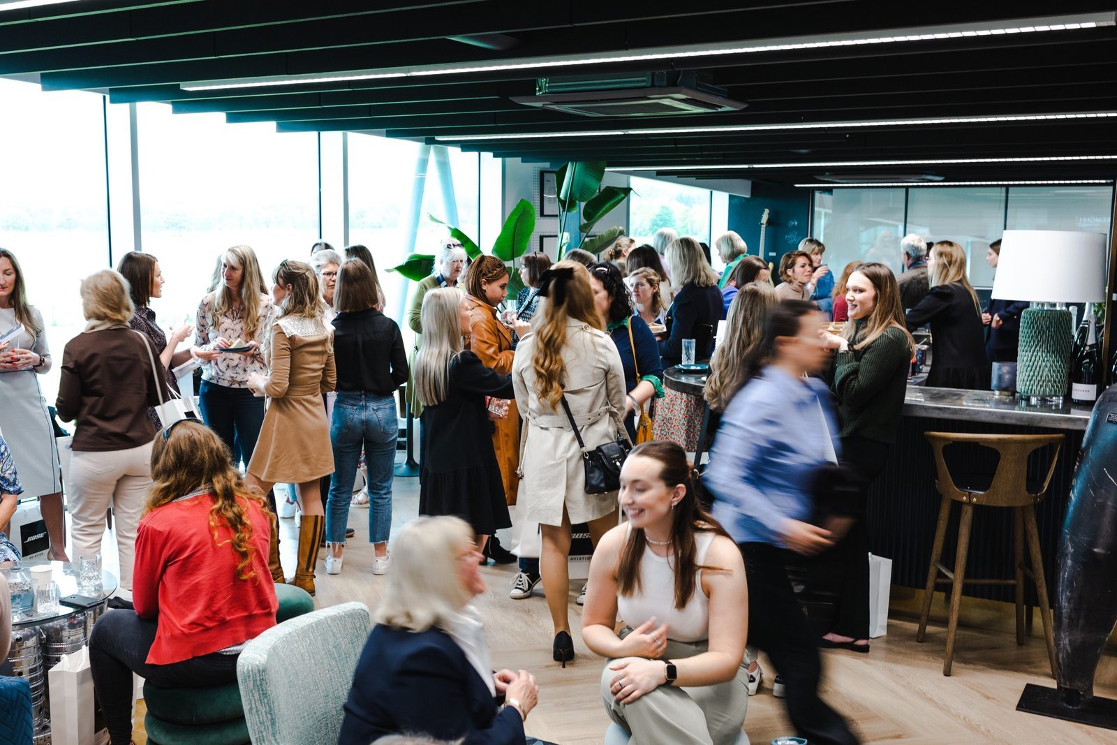commercial corporate events photographer london uk berkshire - aviation industry pilot networking