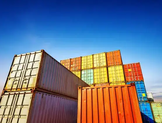 Logistics container depot