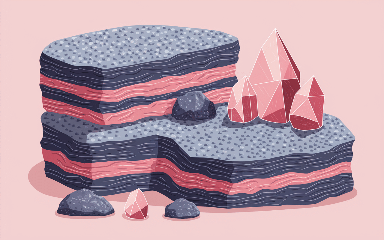 grès des vosges structure géologique sédiments