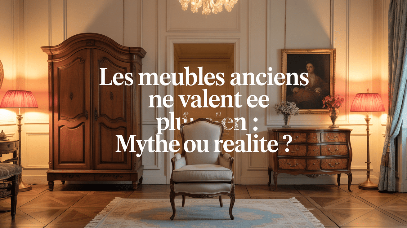 Vue d'ensemble salon meubles anciens les meubles anciens ne valent plus rien