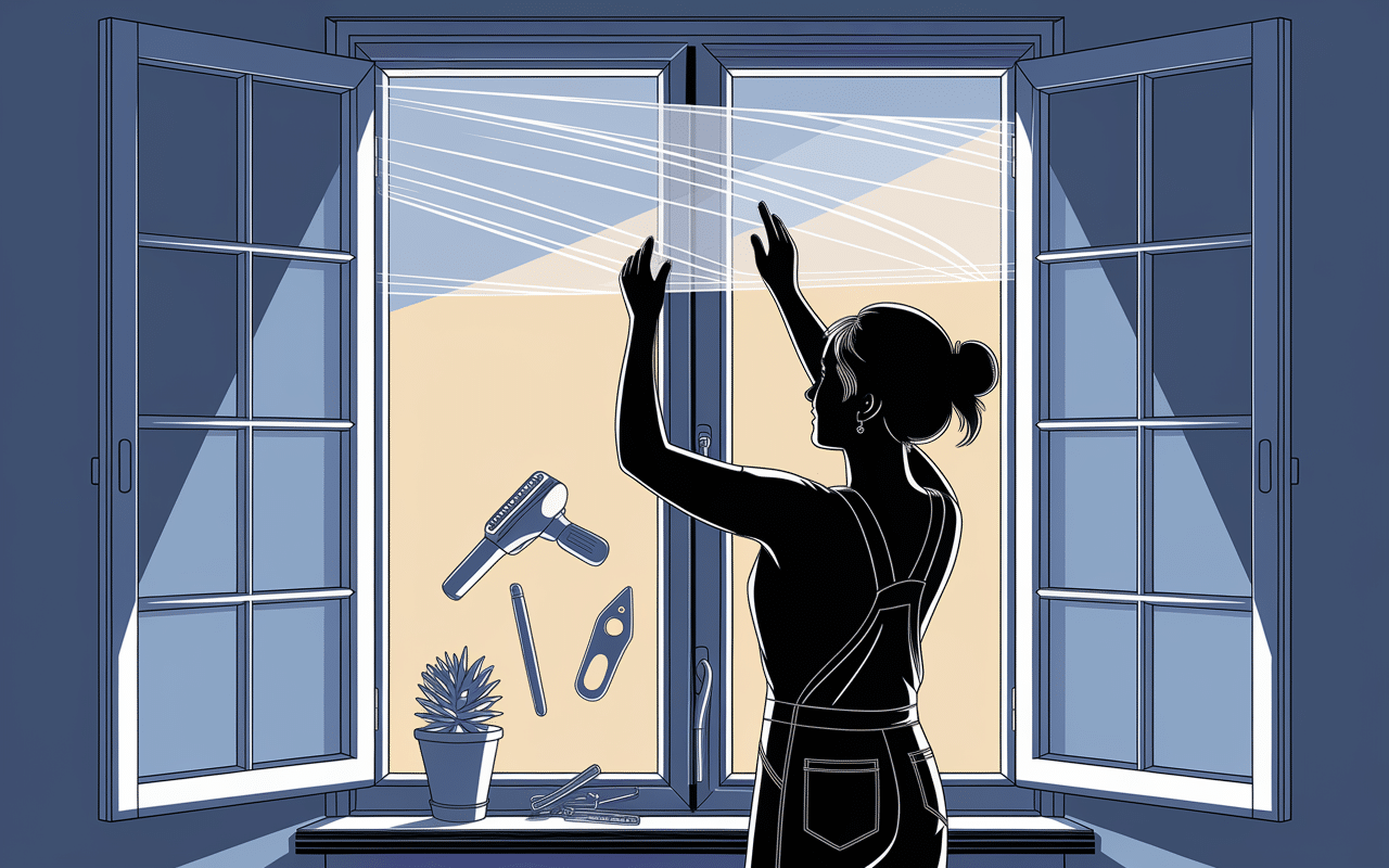 film thermique anti froid avis pose sur fenêtre bois