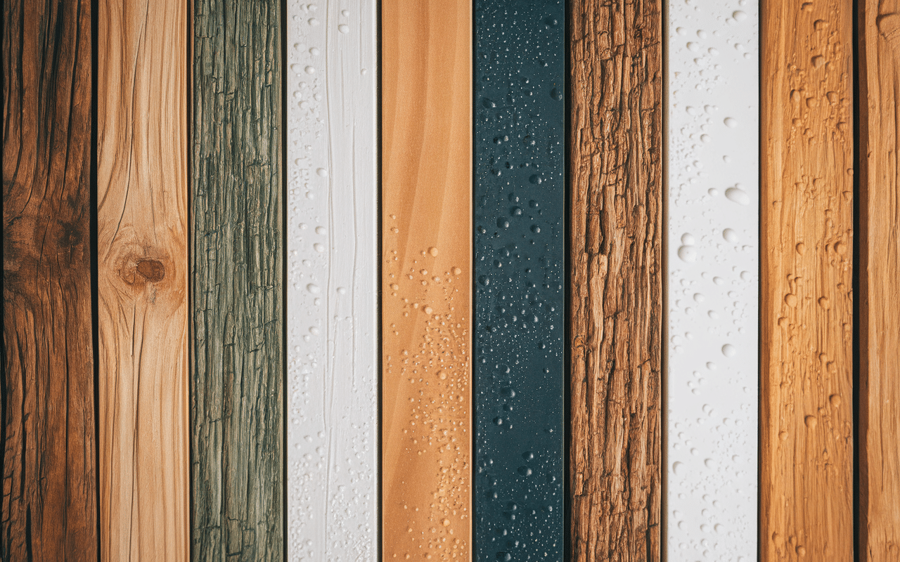 terrasse avec piscine en bois différents types de bois