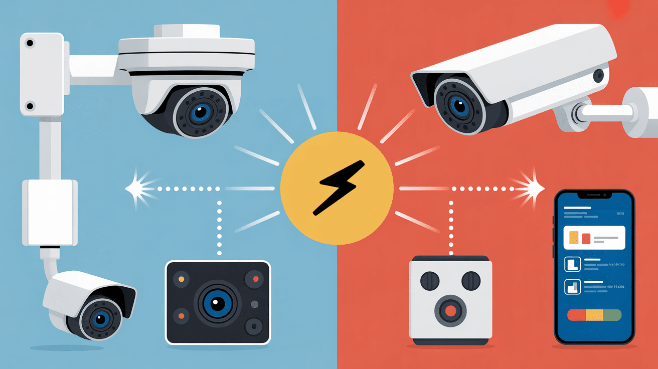 ima protect ou verisure infographie équipements sécurité