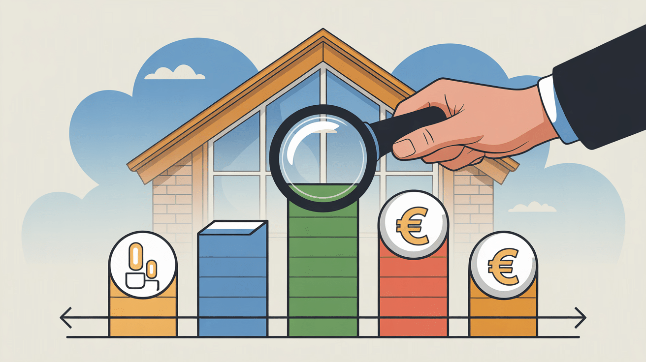 Main loupe sur comparatif critères marque fenetre de toit