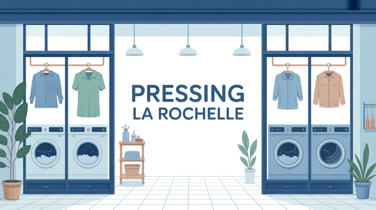 façade pressing la rochelle moderne vitrine