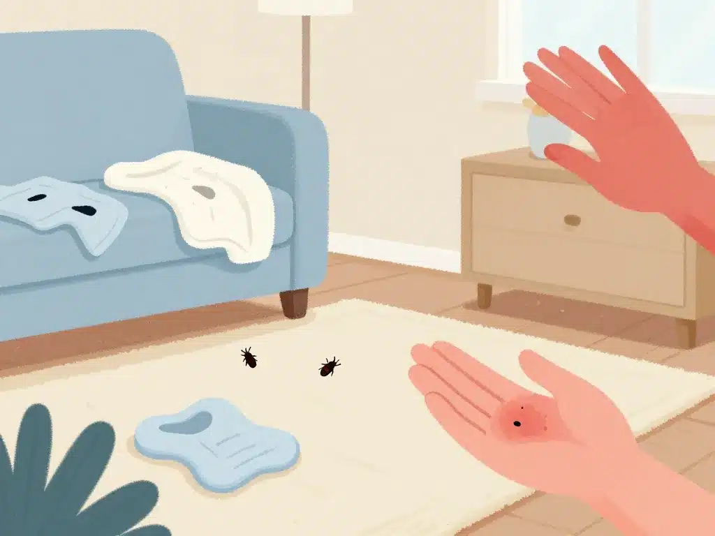 Infestation anthrene de lit dégâts et santé