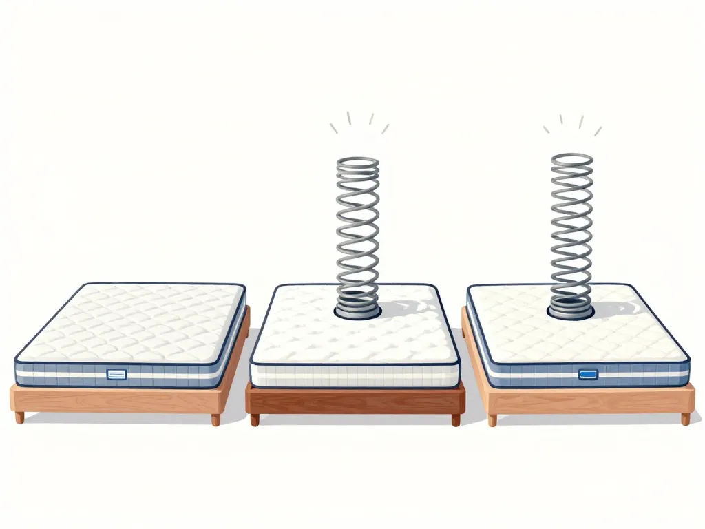 matelas ressort quel sommier association matelas base