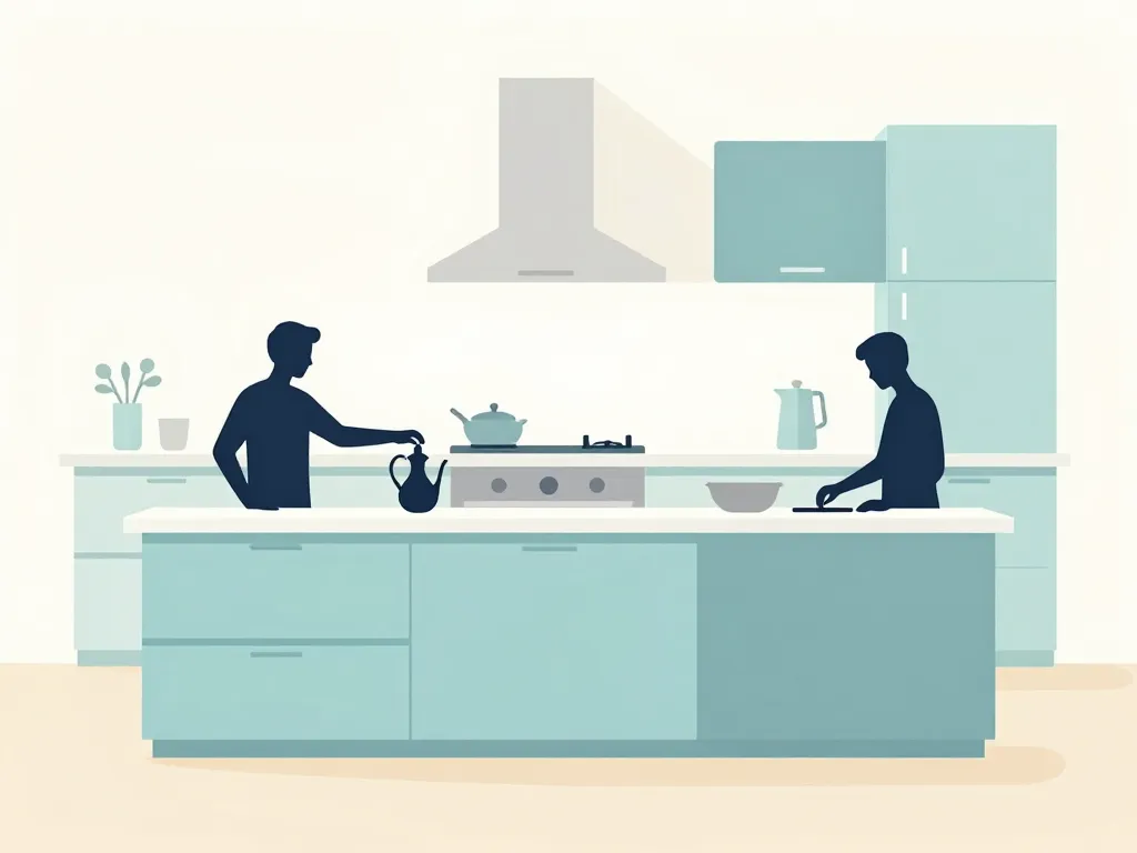 ergonomie et dimension taille plan de travail cuisine