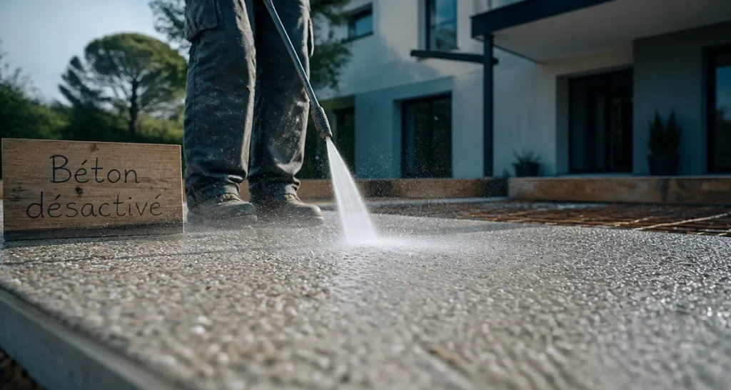 Terrasse en béton désactivé : prix, avantages et étapes de pose