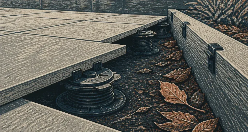 Carrelage sur plots : 5 risques techniques et erreurs de pose à éviter pour votre terrasse