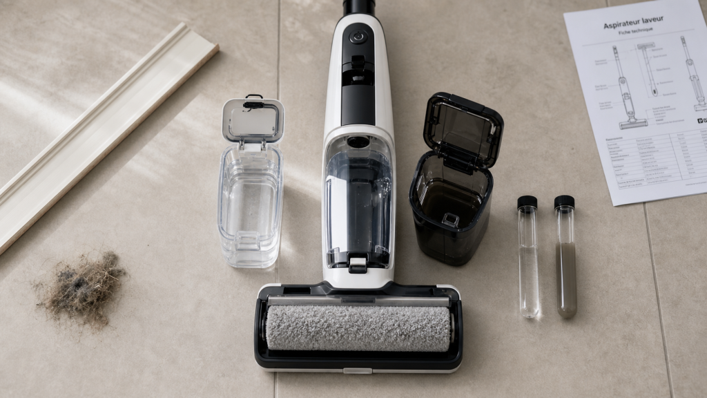 Aspirateur laveur : 3 critères techniques pour choisir le modèle idéal et oublier la serpillière